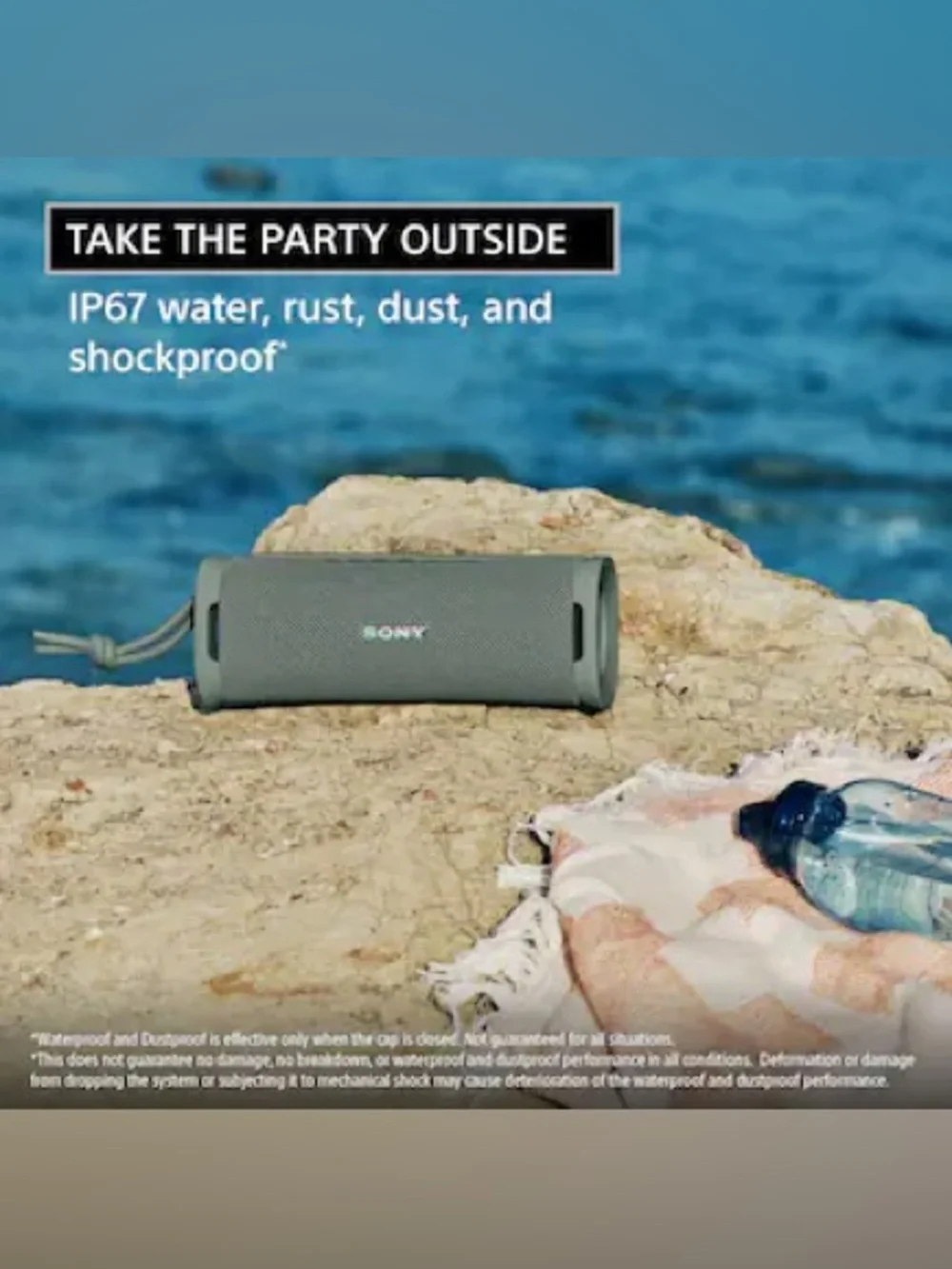 Sony ULT FIELD 1 Bluetooth Wireless Speaker •Off White•